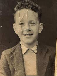 This is my grandmother, Eleanor Hughes (Brown) with her son, Walter