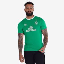 Werder bremen at a glance: Umbro Werder Bremen Home Shirt 19 20 Ss Golf Green June Bug Mens Replica Shirts Pro Direct Soccer