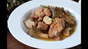 Receta sana, saludable y económica, con pocos ingredientes y una mínima preparación. Conejo Guisado Con Setas Cocinera Y Madre