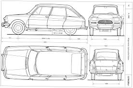 Citroen Ami 1980 Blueprint Download Free Blueprint For 3d Modeling Blueprints Citroen Berline