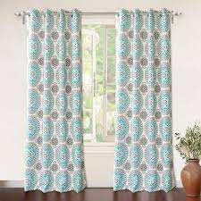 Aqua curtain 「水魔法『アクアカーテン』 mizu mahō akua kāten」 is a water magic spell. Driftaway Bella Room Darkening Grommet Unlined Window Curtains Set Of Two Panels Each 52 X84 Aqua Gray Walmart Com Walmart Com
