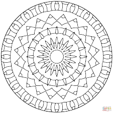 Ausmalbild Stern Mandala Ausmalbilder Kostenlos Zum