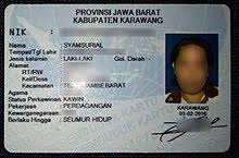 Graphic how to make identity identity card design cards graphics designer company id illustration design. Indonesian Identity Card Wikipedia