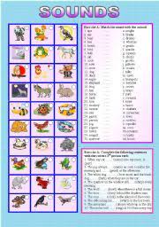 Fight list is a famous app by voodoo which tests your trivia skills in real time with real opponents. Sounds 3rd Person Verb Practice Certain Words Are Used In Imitation Of Sounds Made By Animals Elementary Level B W Version Included Esl Worksheet By Ranclaude