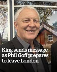 Sacked UK High Commissioner Phll Goff has been farewelled in London  overnight, including with a message from King Charles.