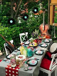 Rockabilly Table Decoration Ideas Rockabilly Party Retro Party Table Decorations