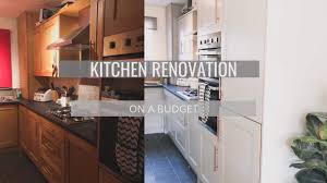 I'm looking forward to painting the cupboards using the same brand paint. Decorating Our Kitchen On A Budget Painting Kitchen Cupboards Sammybird Channel Mum