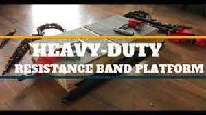 Best match hottest newest rating price. Heavy Duty Portable Resistance Band Platform Youtube