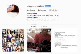 Meghan Markle Reactivates Instagram New Idea Magazine