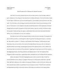 A reflection on labor day. Reflection Paper Rerum Novarum