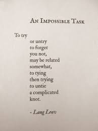 An Impossible Task Poetry Love Relationships Words Quotes Inspirational Words Lang Leav