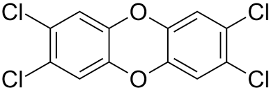 Bij hele hoge doseringen kunnen ze ook kanker veroorzaken. Datei 2 3 7 8 Tetrachlorodibenzo B E 1 4 Dioxine 200 Svg Wikipedia