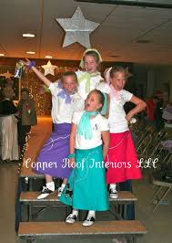 copper roof interiors poodle skirt sock hop party girl costumes