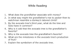 The Grandfather by Gary Soto page ppt download