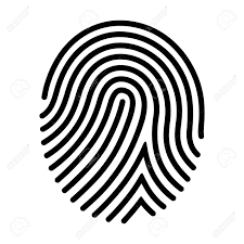 human fingerprint finger print or biometric scan line art vector royalty free cliparts vectors and stock illustration image 105980466 human fingerprint finger print or biometric scan line art vector