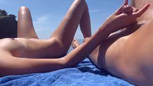 POV Blowjob And Sex On Nude Beach - Public Fucking - XNXX.COM