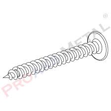 Shim Head Wall Plug Screw 5 0x45mm Suspended Ceiling Screw Price