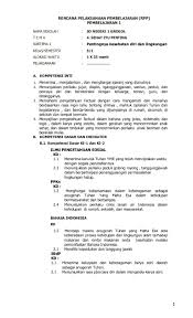 Rpp Sbdp Sd Kurikulum 2013 Pdf Guru Ilmu Sosial
