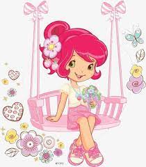 creative cartoon hand painted little girl swing hand painted little girl little clipart girl clipart moranguinho bebe desenho moranguinho decoracao moranguinho
