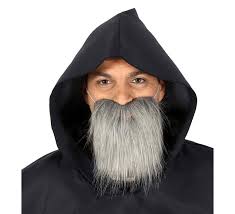 Crepe de lana NEGRO para barbas y postizos