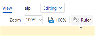 How to show ruler on word. Show The Ruler Office Support