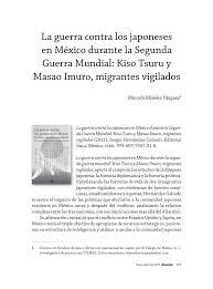 La selección mexicana tendrá varios cambios con respecto al duelo ante corea del sur. Pdf La Guerra Contra Los Japoneses En Mexico Durante La Segunda Guerra Mundial Kiso Tsuru Y Masao Imuro Migrantes Vigilados