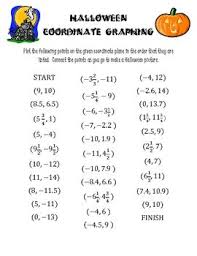 Halloween Coordinate Graphing Coordinate Graphing Halloween Coordinate Halloween Graphing