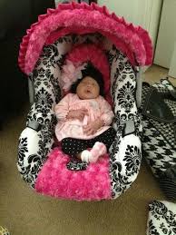 Custom Baby Car Seat Covers With Monogram They Have Them In Camo With Orange Of Course Baby Car Seats Infant Car Seat Cover Car Seat Girl