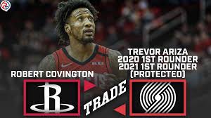 A report by kevin o'connor of the ringer on tuesday evening indicated that a deal to send trevor ariza to the miami heat was in the works. Report Trail Blazers Acquire Robert Covington Strengthen Supporting Cast Prime Time Sports Talk