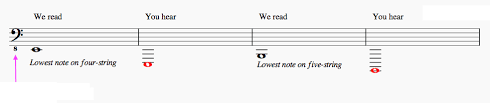 Did You Know That The Bass Is A Transposing Instrument