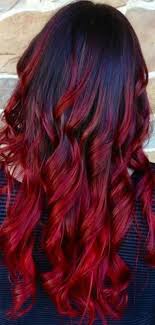 If you're a more discreet type, simply add a few. 30 Flattering Red Ombre On Black Hair Ideas 2020 Trends