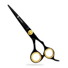 Tijeras / tijeras profesionales para cortar el cabello con borde de afeitar  para peluquería / salón - Tijeras para