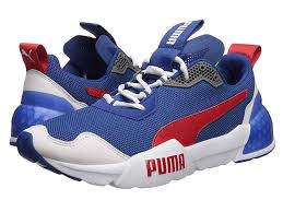 Puma Cell Phantom Men S Shoes Galaxy Blue Puma White High Risk Red Puma Blue Pumas Sneakers
