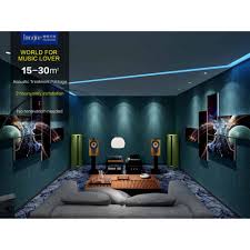 Spray the audex decorative acoustic coating on any surface to absord interior noise while maintaining the original structure. Hi Fi Room Acoustic Treatment Imagine Package Cmy