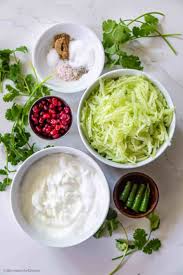 Cucumber Raita Shweta In The Kitchen Recipe In 2020 Cucumber Raita Indian Food Recipes Cucumber Raita Recipe