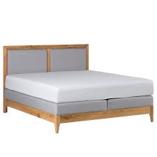 Ars natura, möbel höffner betten. Hometrends Ars Natura Boxspringbett Laamliawood Iii Webstoff Hellgrau Mit Matratze Kaltschaumtopper In Hellgrau Eiche