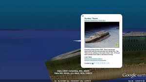 tour the titanic in google earth youtube