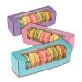 Macaron cardboard packaging box from aspecialtybox.com