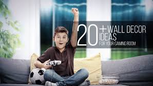 10 Wall Decor Ideas For Your Gaming Room 2019