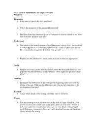 Click to rate this post! The Cask Of Amontillado Pdf