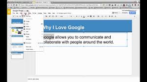 If you want to include a web address in your google document, you can format it as a hyperlink for someone to click. Insert A Hyperlink Google Presentations Slides Youtube