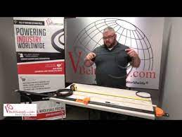 The outside of a 4l fan belt is roughly two inches longer than the inside. How To Measure V Belt Length And Width Youtube