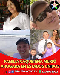 Que trist3! 🥺🙏🕊️😓Familia Caqueteña mürió durante paseo en bote en  Estados Unidos. Como Cristian Marín, sus hijos Victoria y Juan Camilo Marín,  y su madre, Nubia Romero fue identificada la familia que