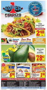 Taking all of these super foods together would be unrealistic for most people. Super 1 Foods Weekly Ad Valid From 11 27 2020 To 12 01 2020 Mallscenters