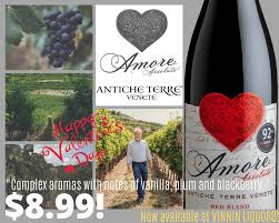 New Red From Veneto Antiche Terre Venete Amore Assoluto 8 99 A Perfect Gift For Your Valentine Now At Vinnin Liquors In 2020 Liquor Best Alcohol Reposado Tequila