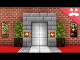 Making A More Realistic Elevator In Minecraft Youtube Minecraft Elevator Minecraft Redstone Minecraft