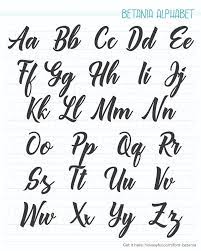 Each letter is carefully written to show students the proper stroke order of the english alphabet. Calligraphy Alphabets What Are Lettering Styles Free Worksheets