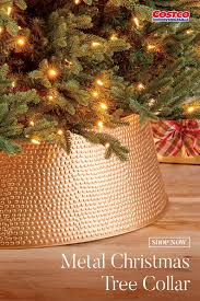 Cover your tree base with a gift box, try a tire, or a mirror collar for a glam feel. 20 Gold Christmas Tree Collar Magzhouse