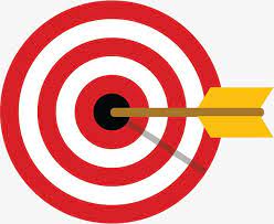 Red Simple Arrow Target Png Image Clip Art Shapes Kindergarten Arrow Logo