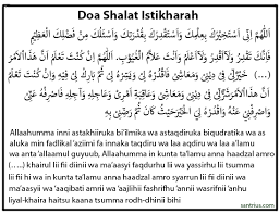 Bacaan Niat Doa Setelah Shalat Istikharah Waktu Untuk Jodoh Latin Dan Artinya
